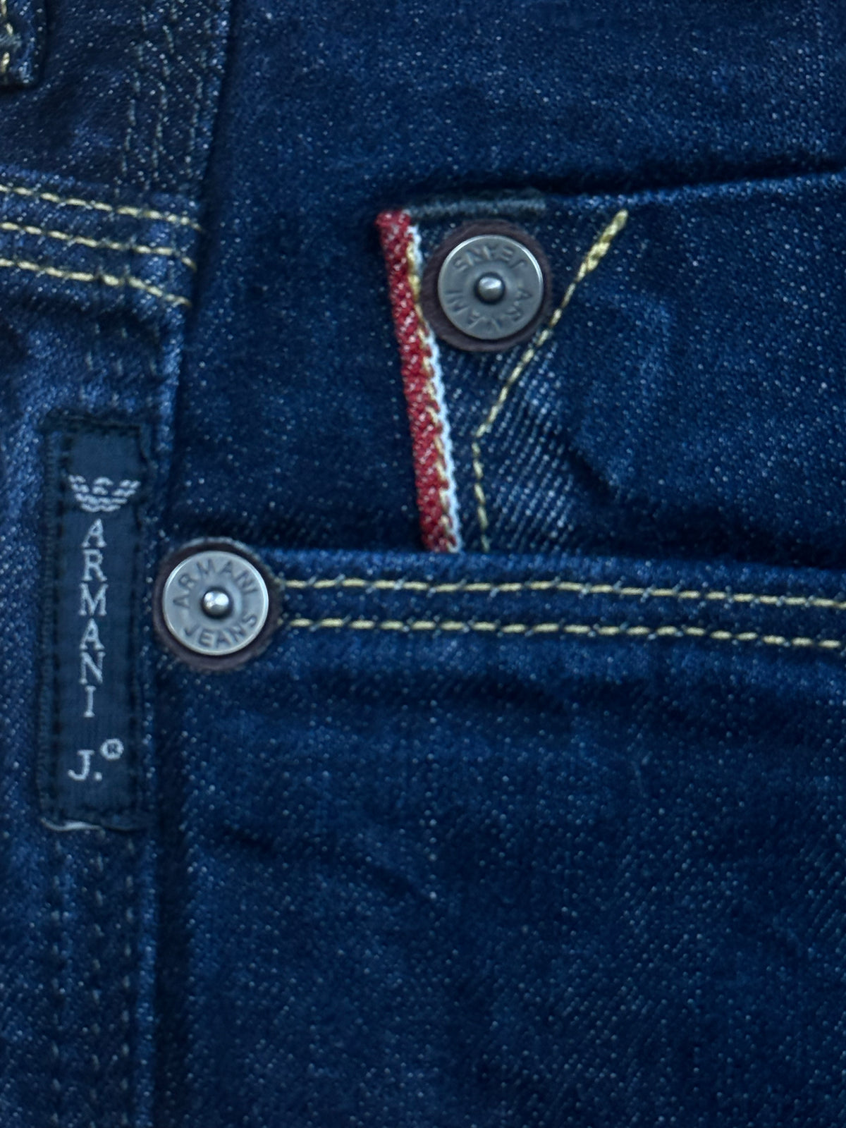 vintage navyblue Armani jeans