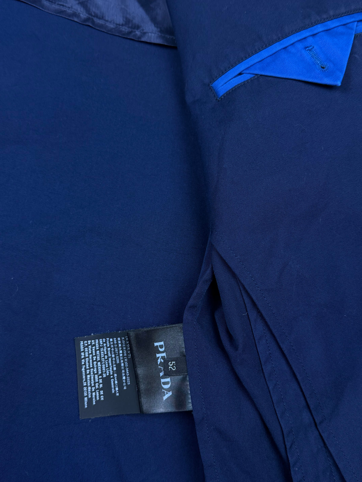 blue Prada jacket {M}
