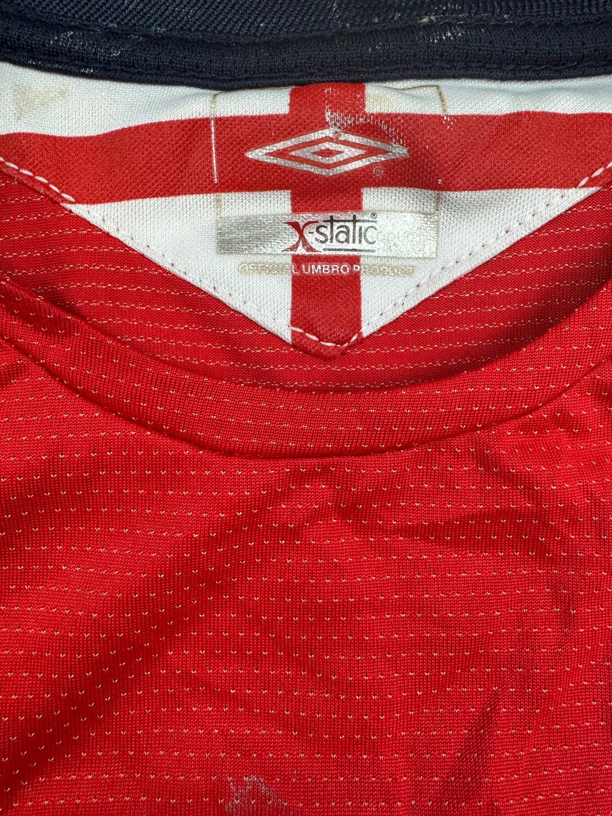 vintage Umbro England BECKHAM7 home jersey {S}
