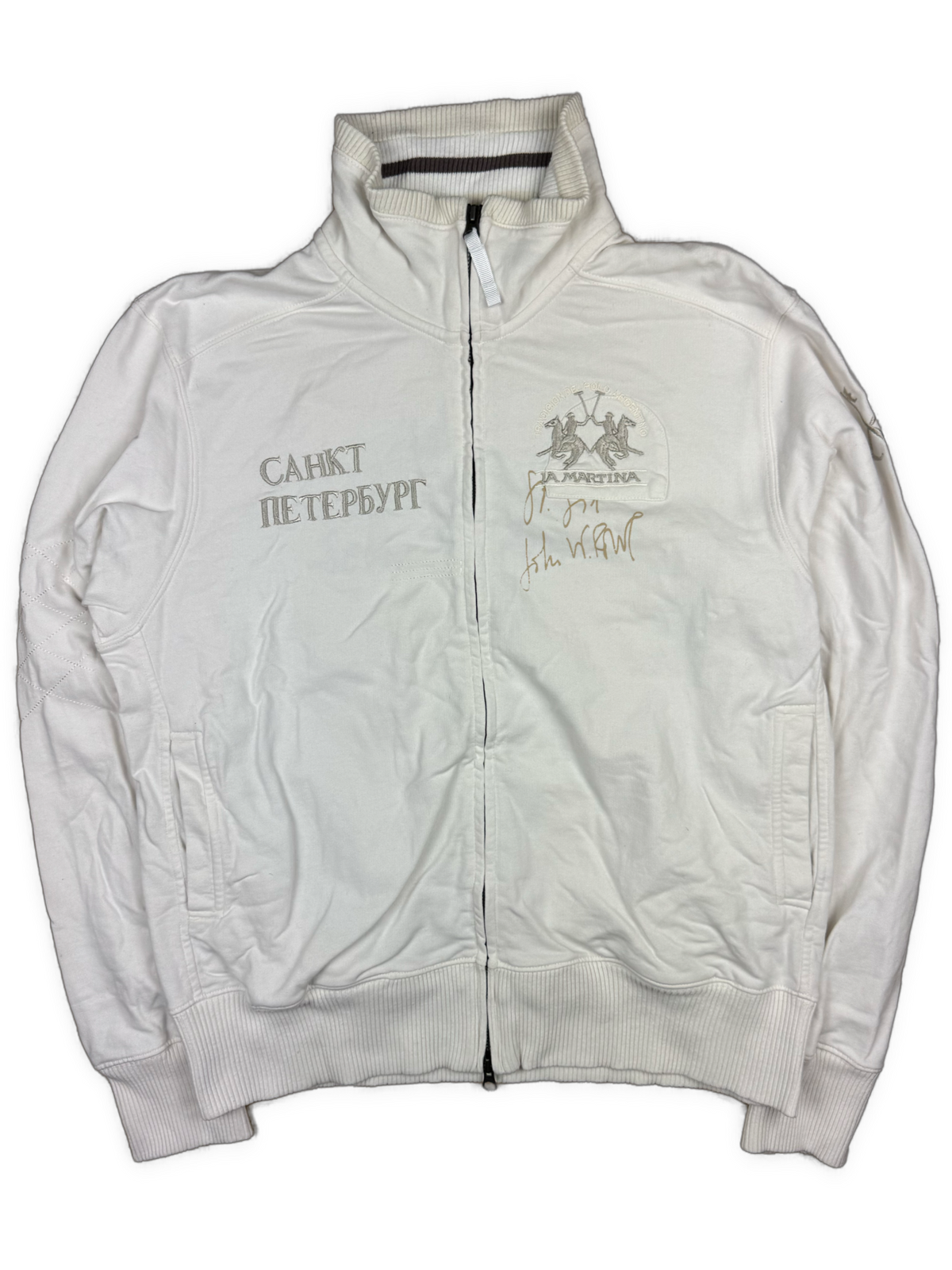 vintage La Martina sweatjacket {L}