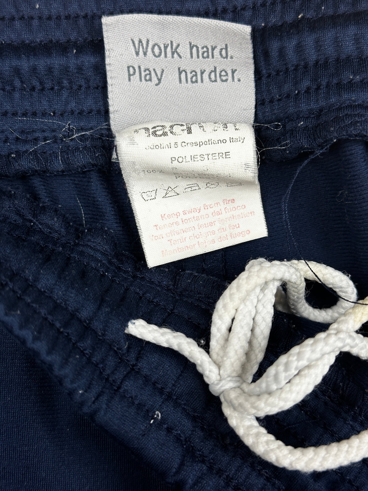 vintage Macron SSC Napoli joggingpants {M}