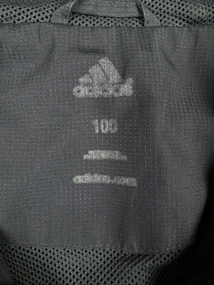 vintage Adidas Real Madrid quarterzip windbreaker {S}