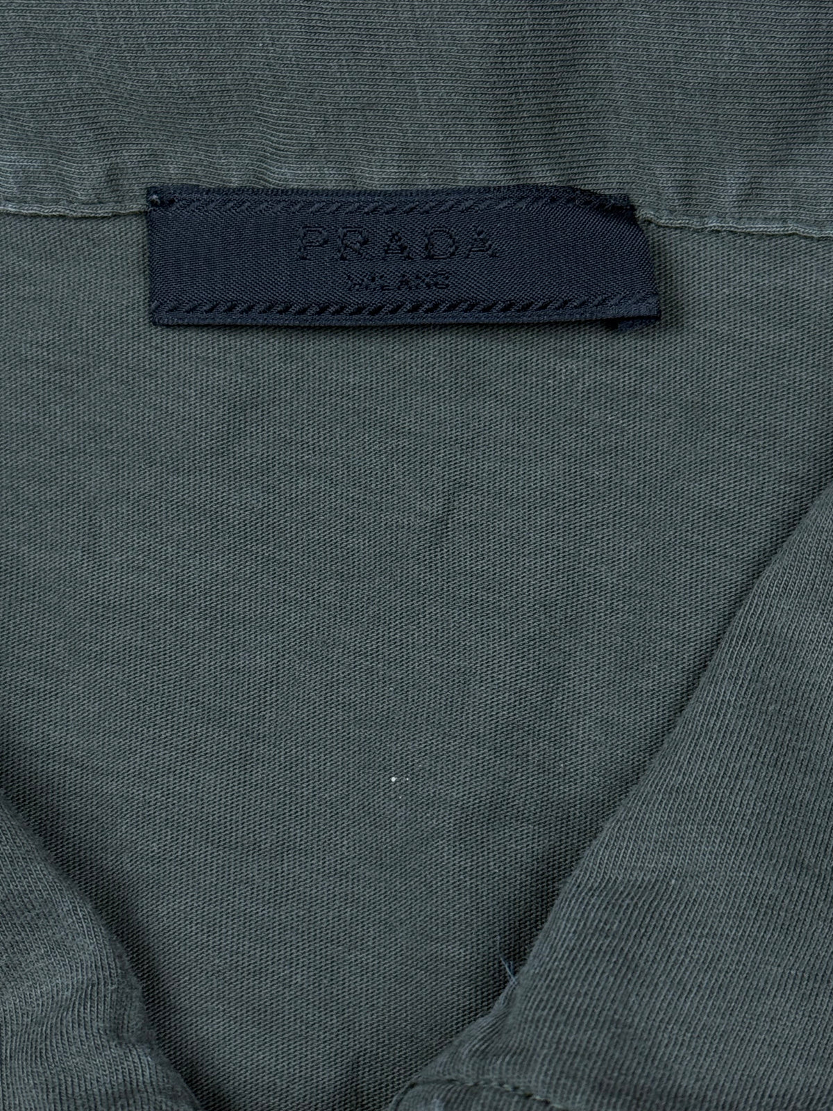 khaki Prada polo