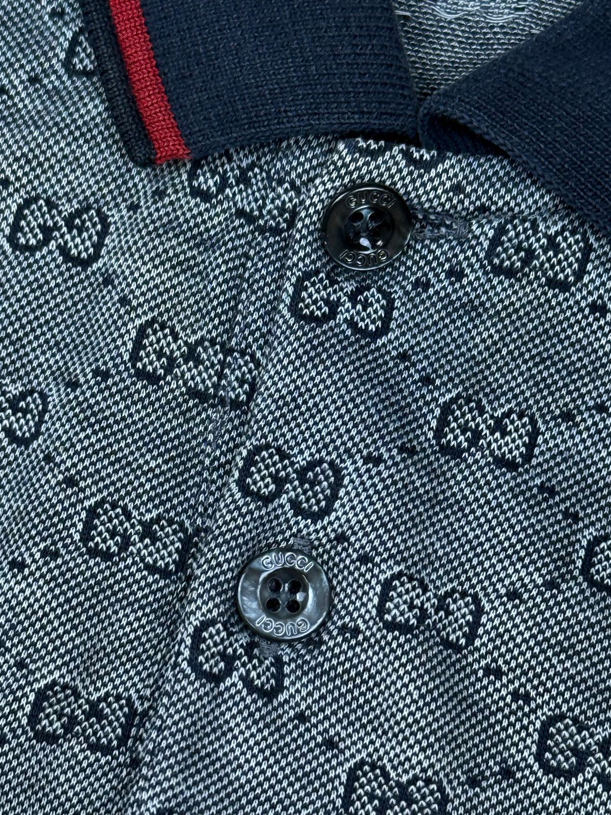 vintage Gucci monogram polo