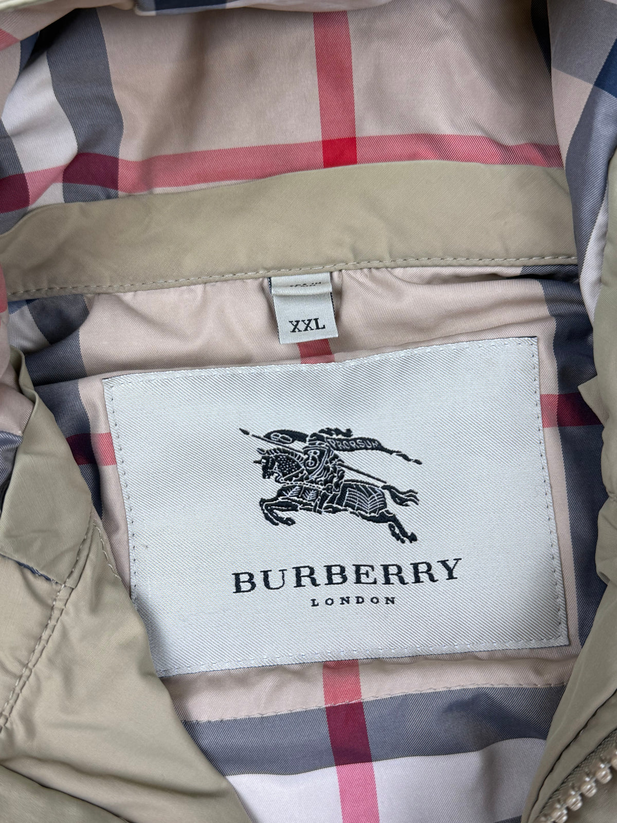 vintage Burberry winterjacket bomber {XL}