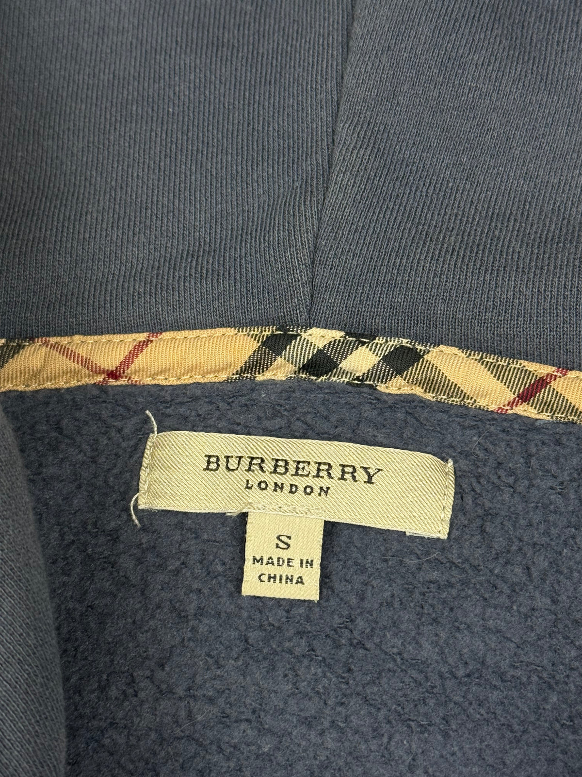 vintage Burberry sweatjacket {S}