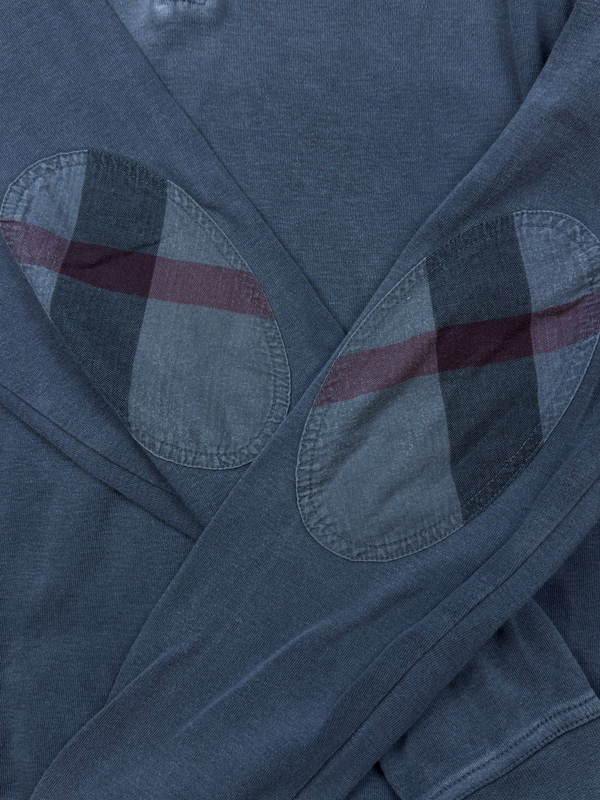 vintage Burberry quarterzip {L}