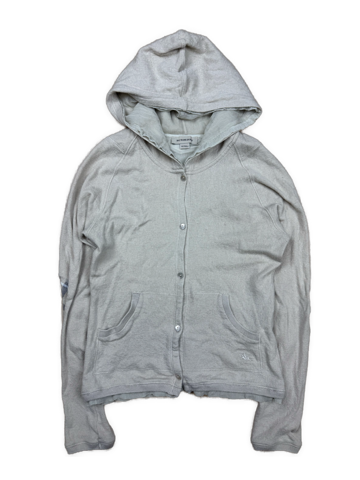 vintage Burberry sweatjacket {XS}
