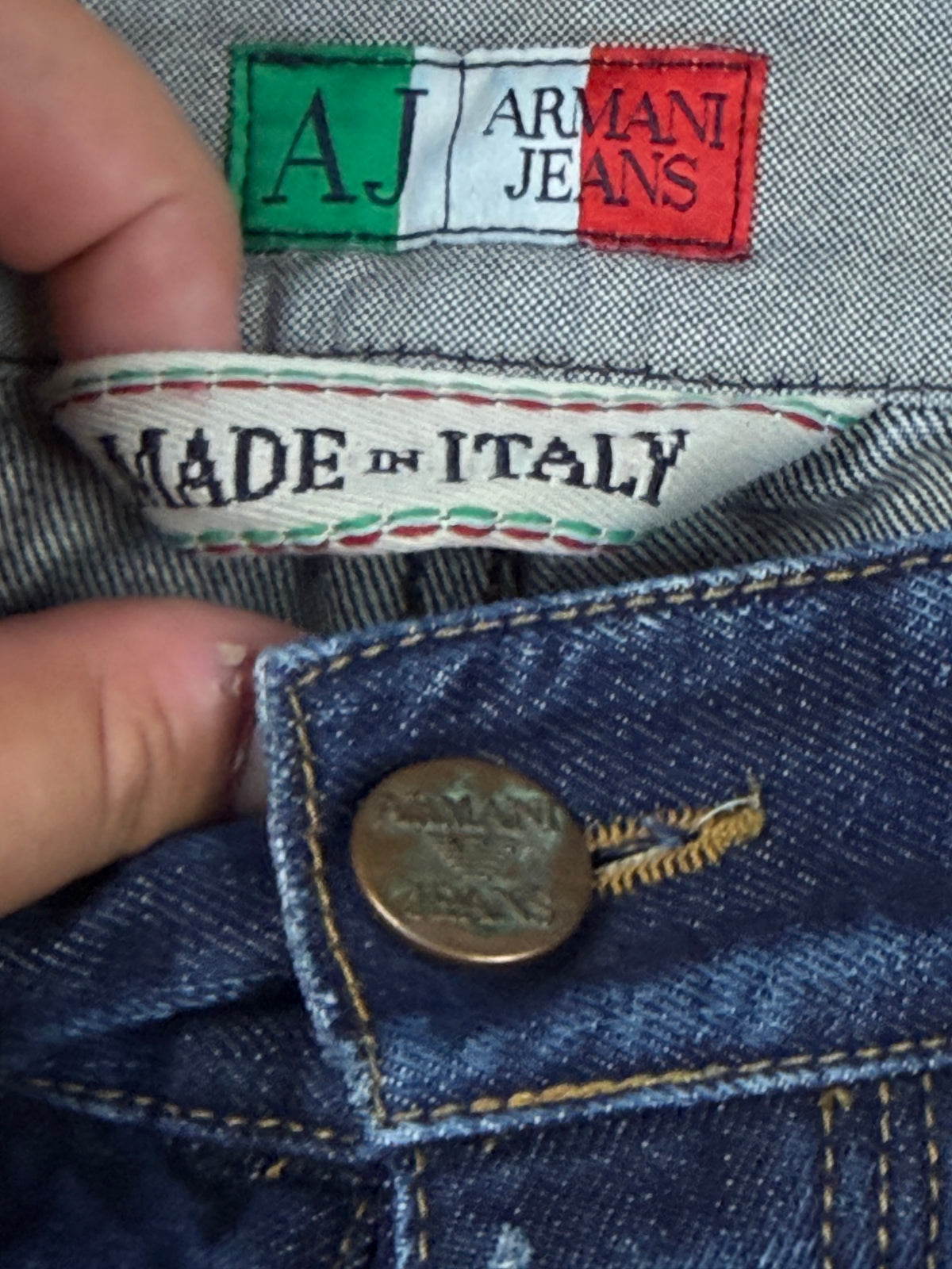 vintage Armani jeans