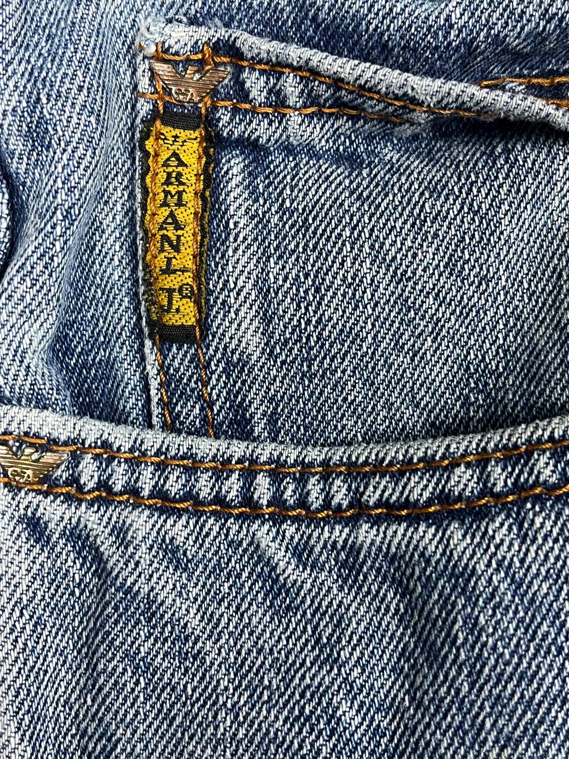 vintage Armani jeans {L}