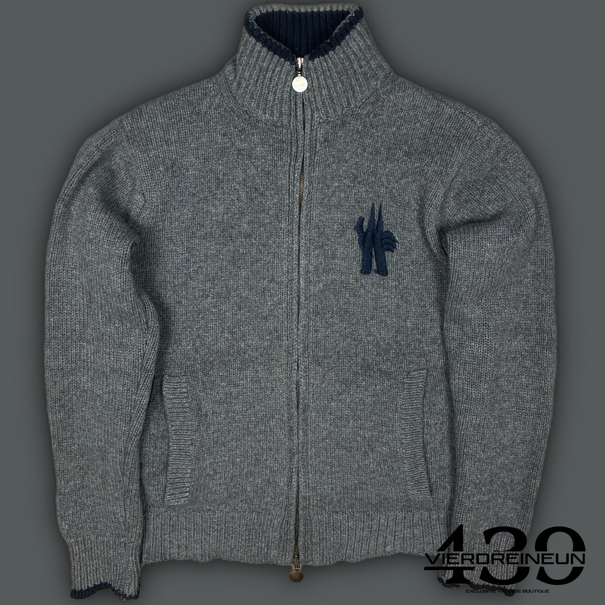 vintage Moncler sweatjacket {S}