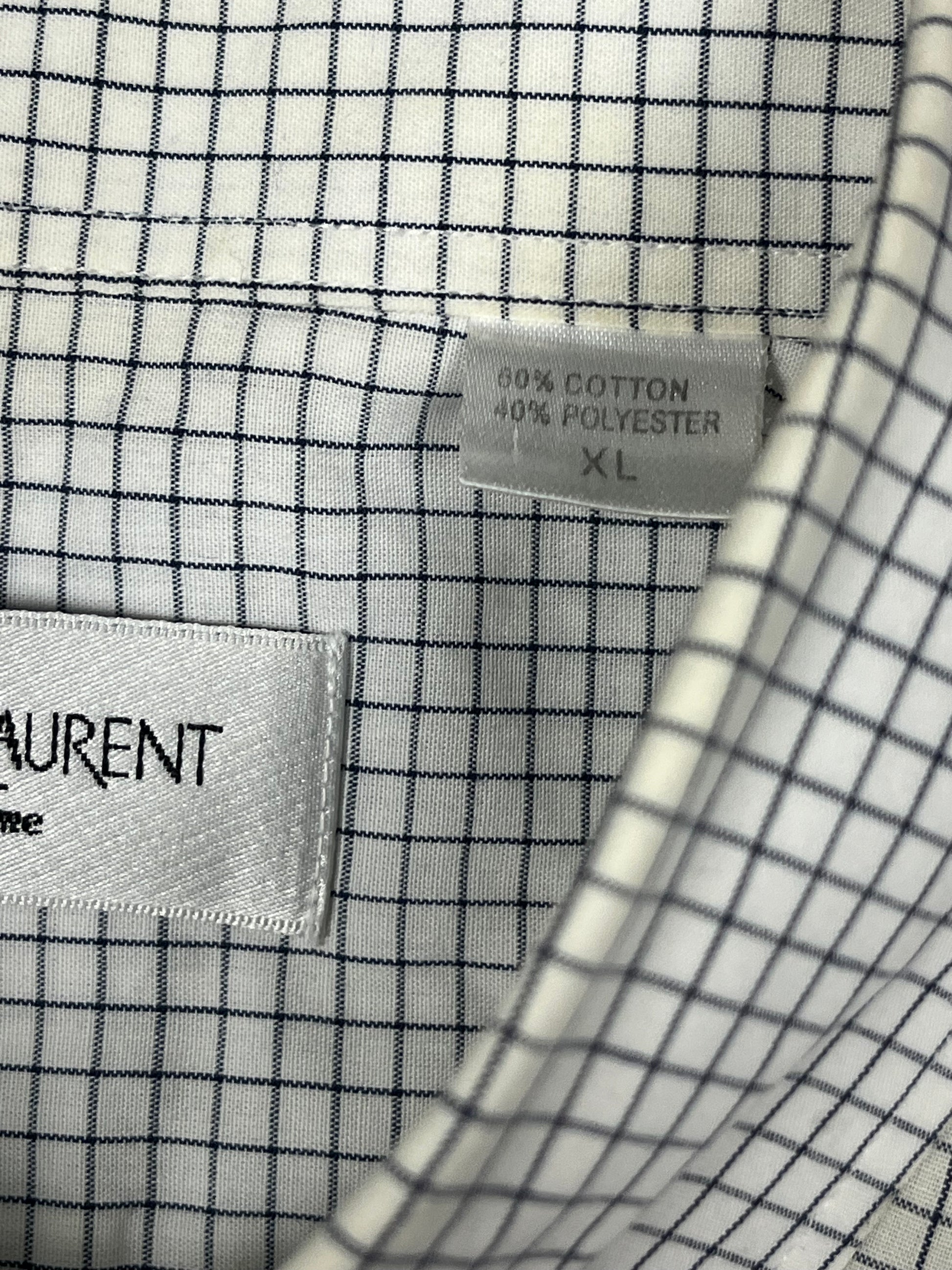 vintage YSL Yves Saint Laurent shirt {XL}