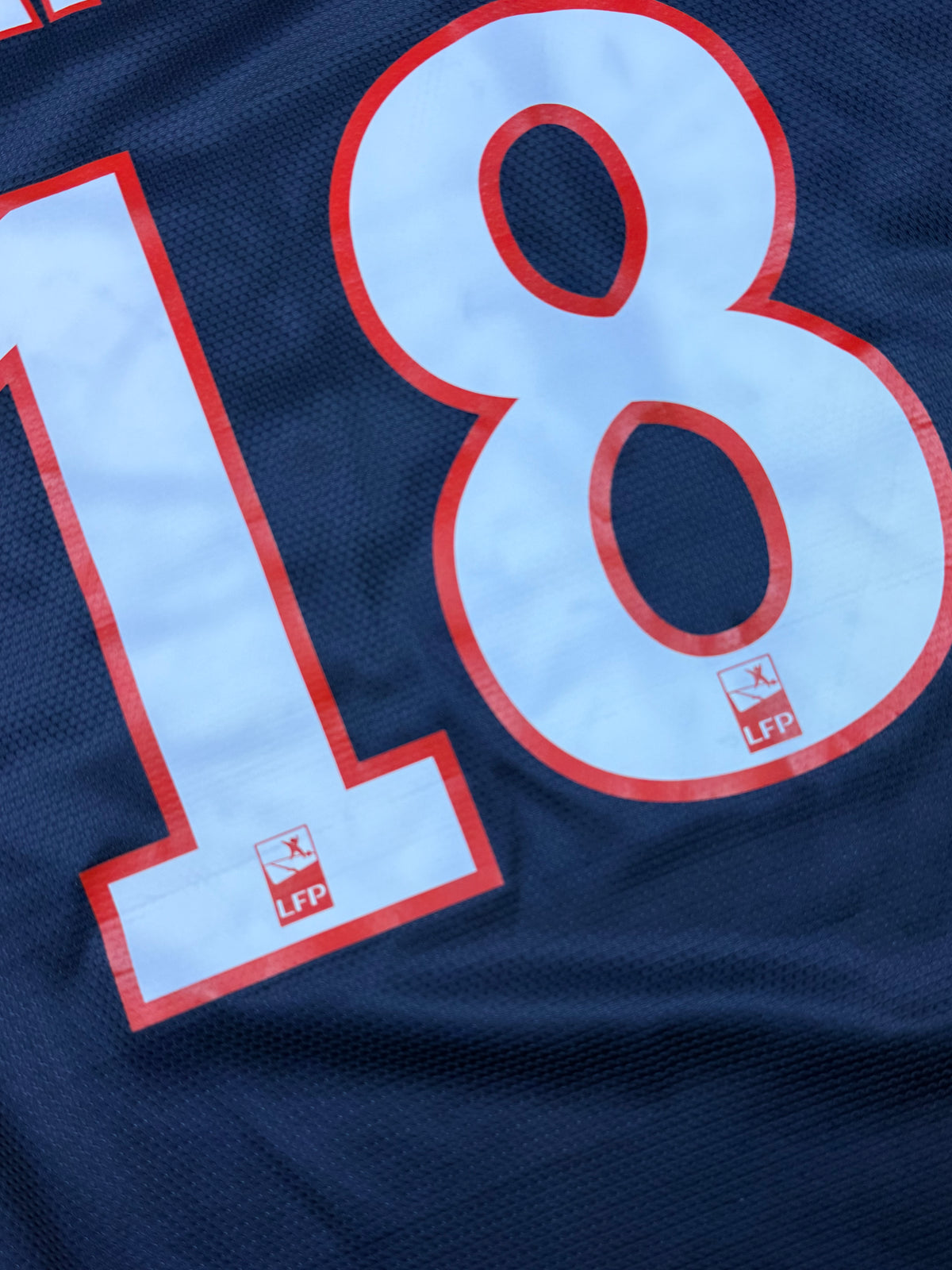 vintage Nike PSG Paris Saint Germain IBRAHIMOVIC18 home jersey {L}