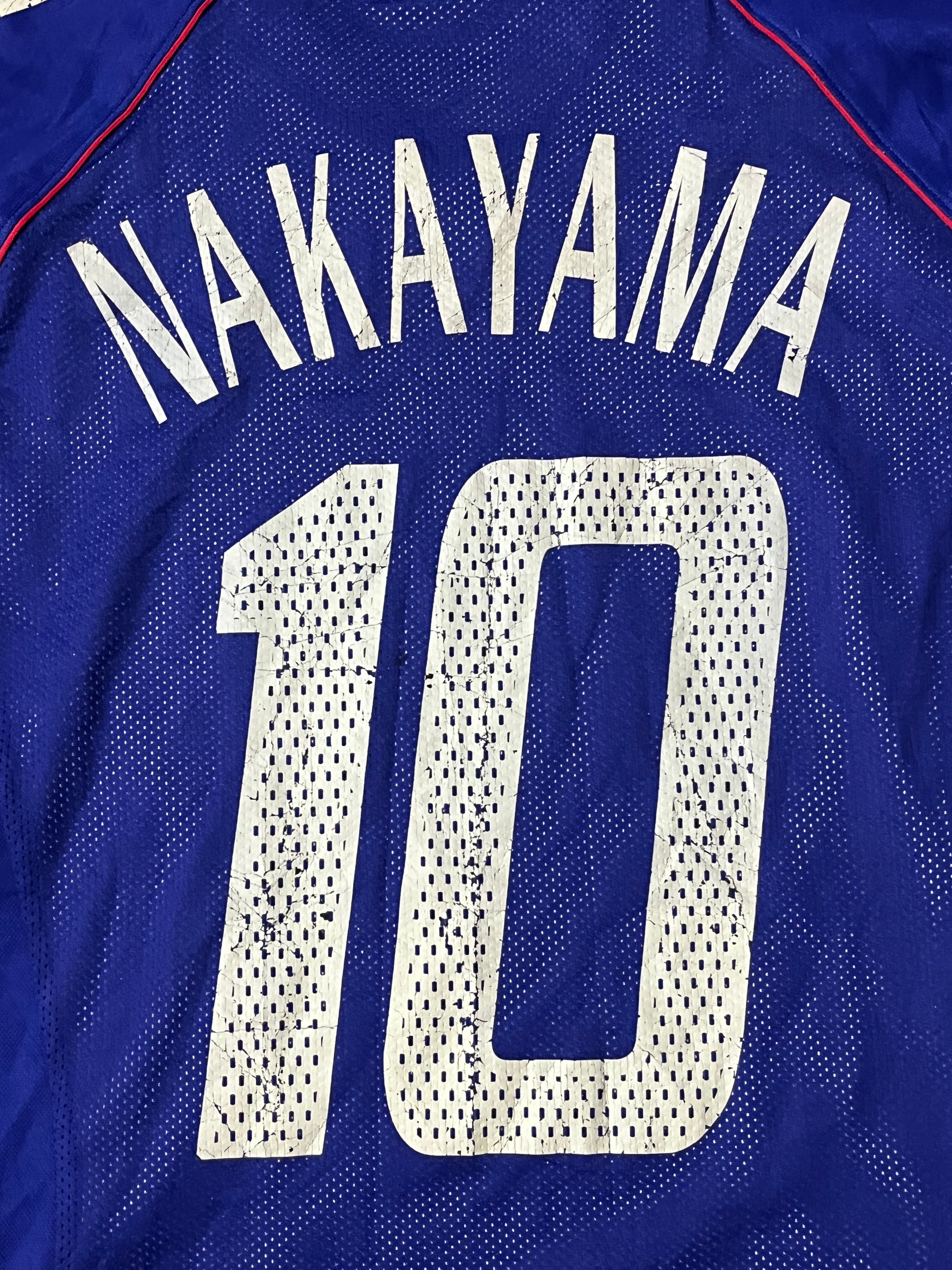 vintage Adidas Japan NAKAYAMA10 2002-2003 home jersey {L}