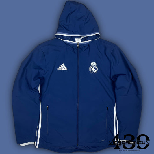 vintage Adidas Real Madrid windbreaker {XS}