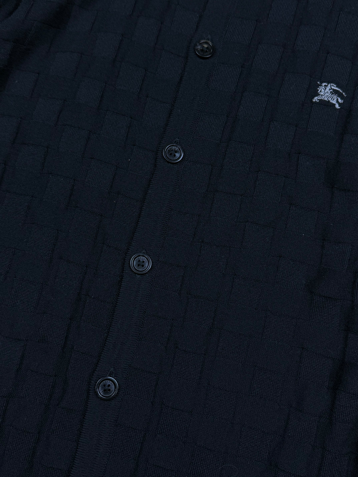 vintage Burberry Black Label cardigan {S}