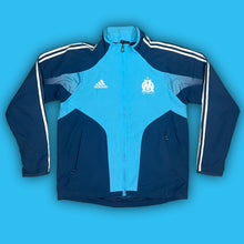 Load image into Gallery viewer, vintage Adidas Olympique Marseille windbreaker {L}
