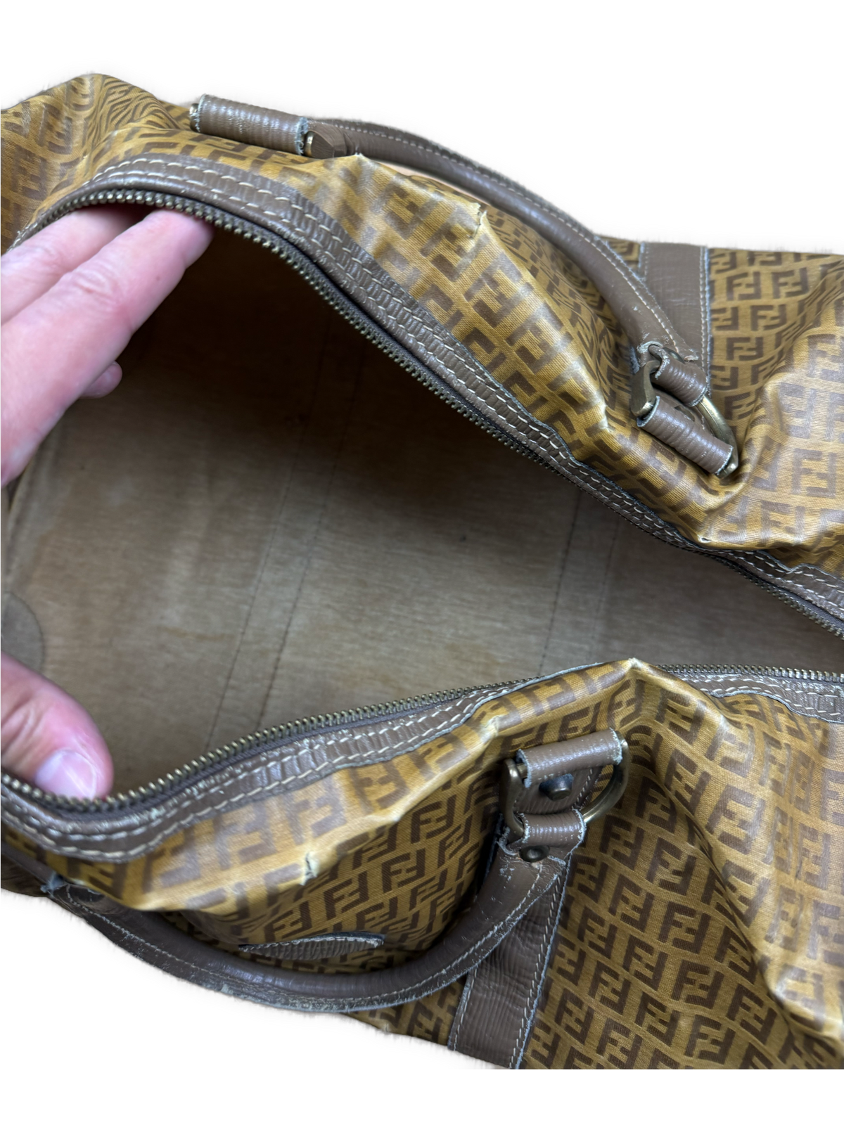vintage Fendi duffle bag