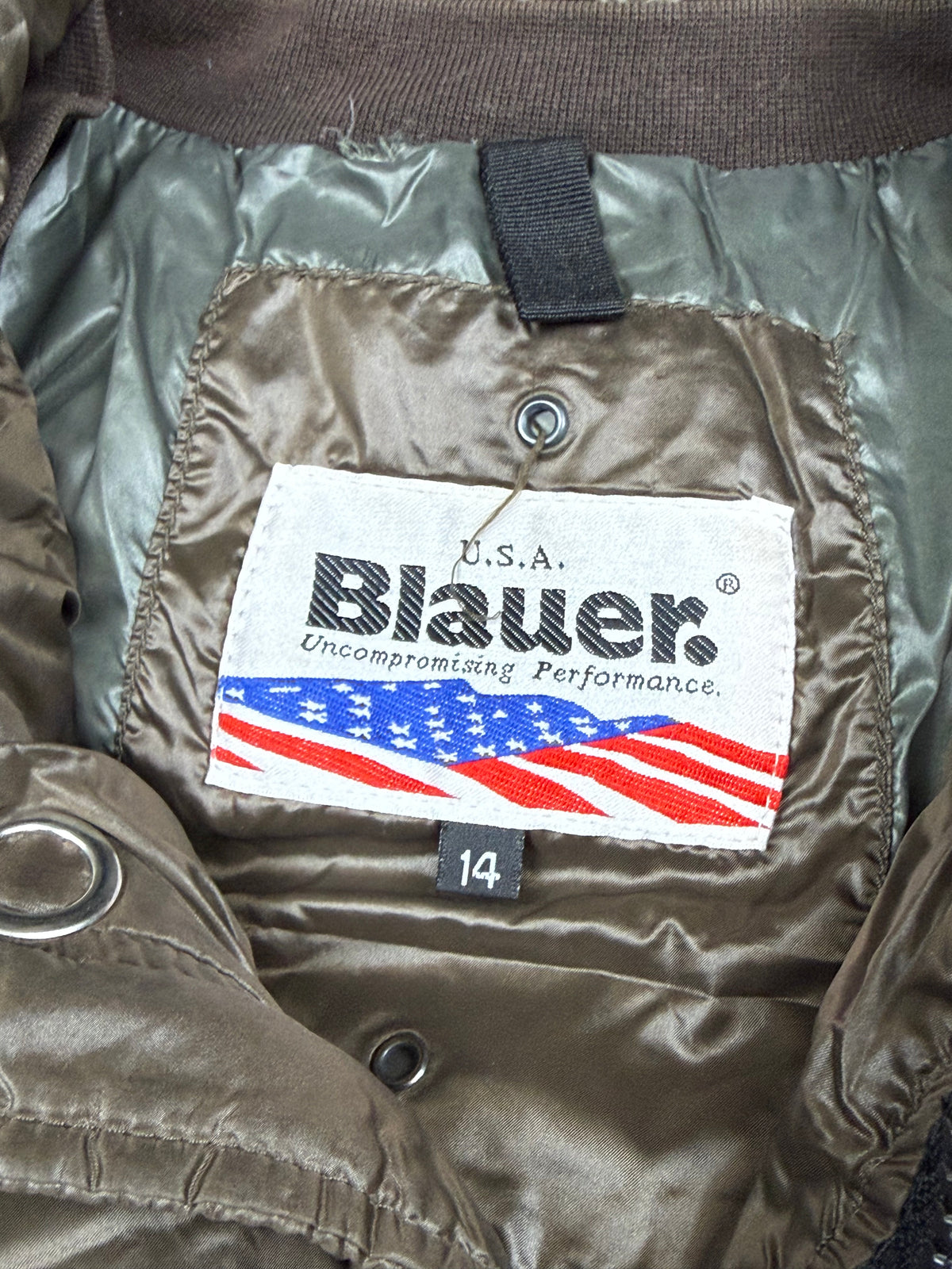 vintage Blauer winterjacket {S}