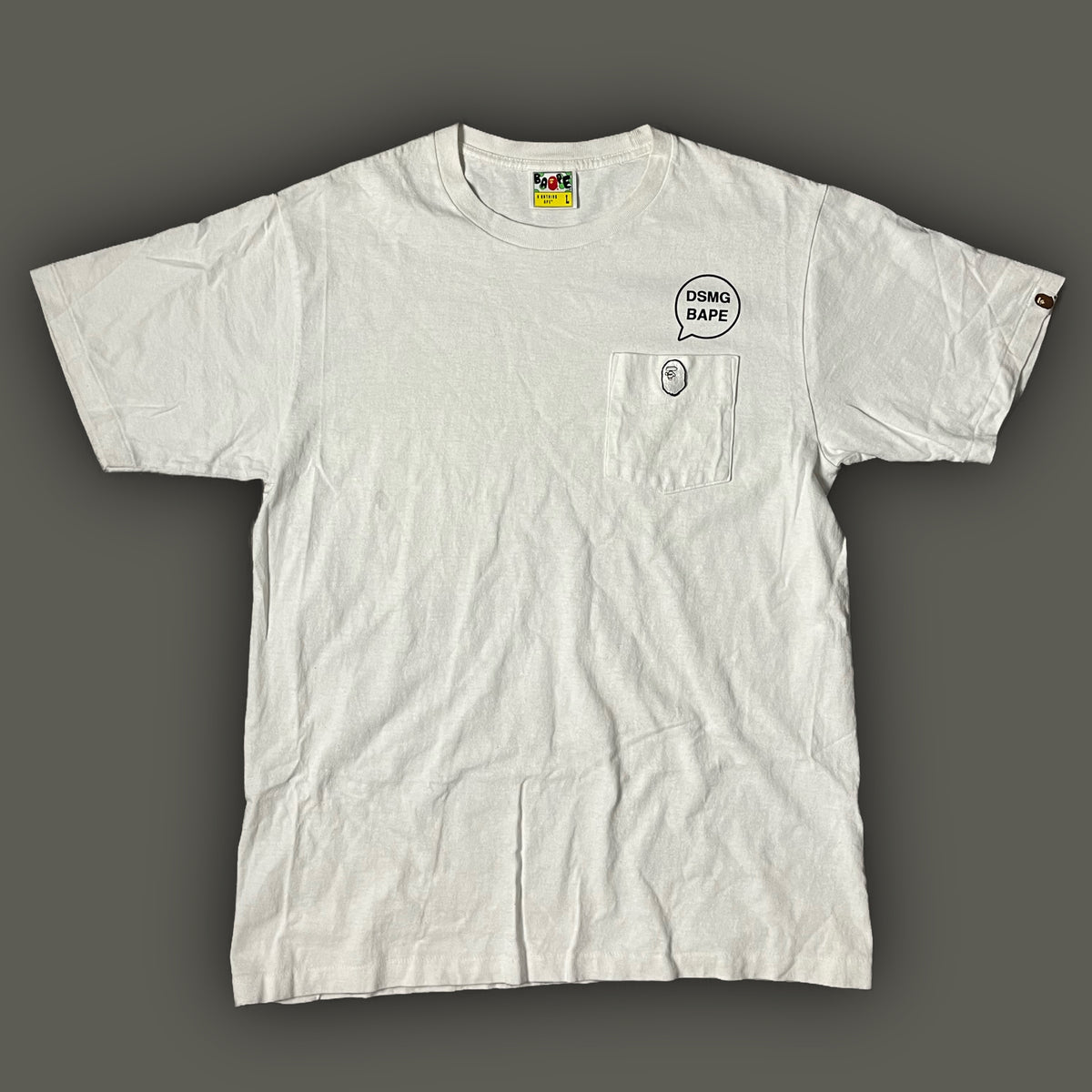 vintage BAPE a bathing ape t-shirt  {L}