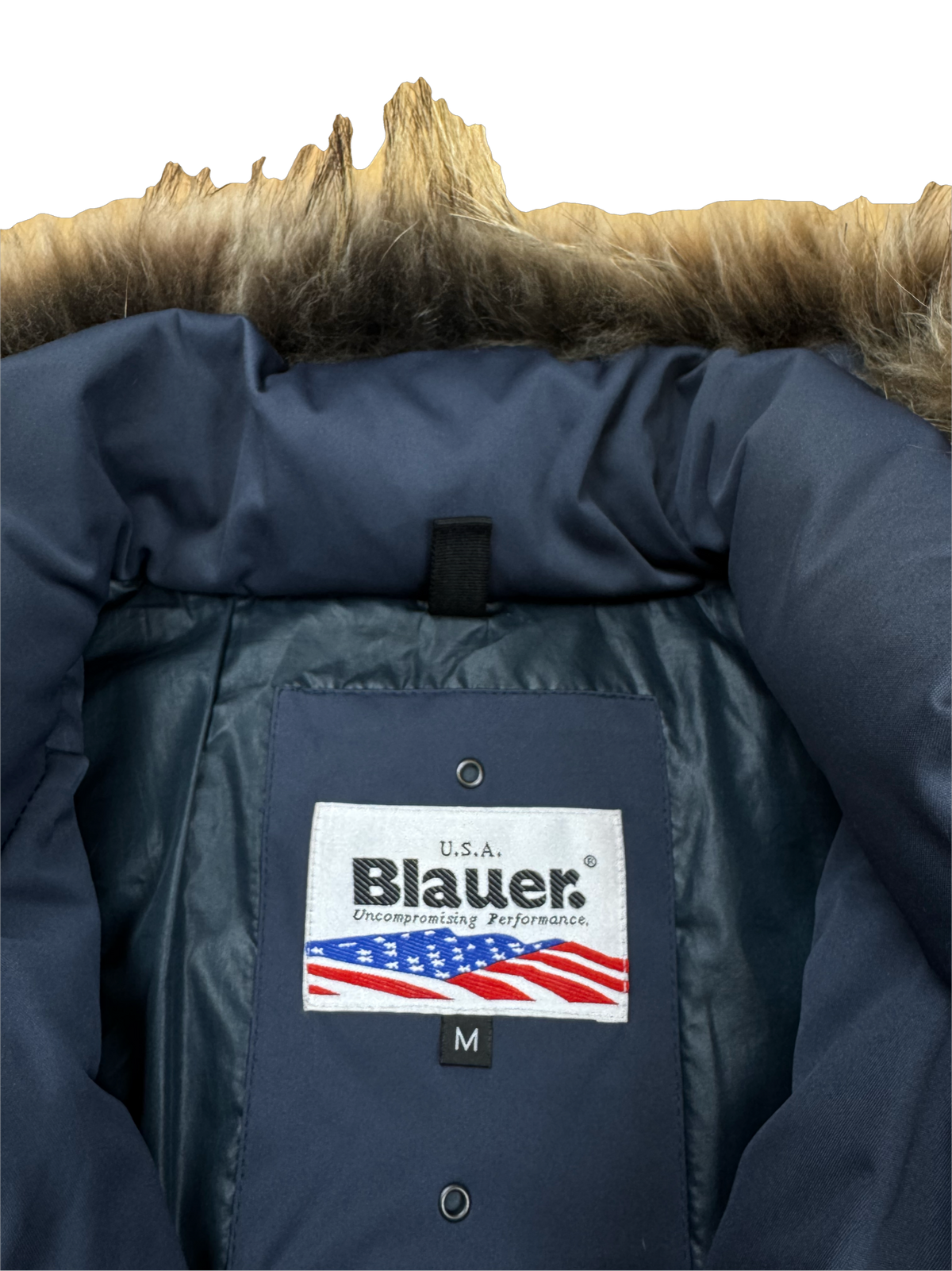 vintage Blauer winterjacket {S}