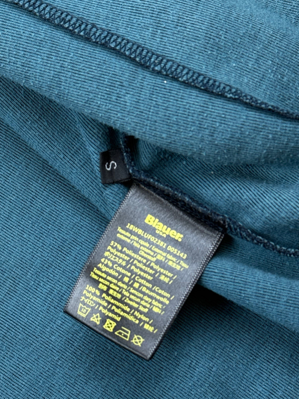 vintage Blauer sweatjacket {S}