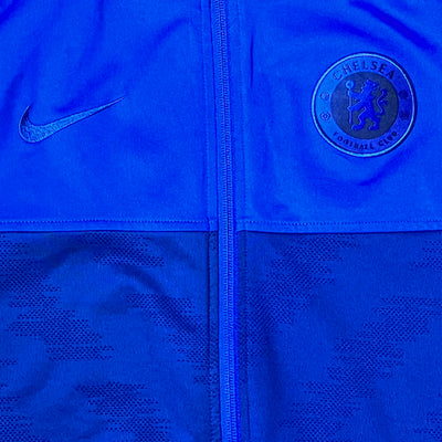blue Nike Fc Chelsea trackjacket {S}