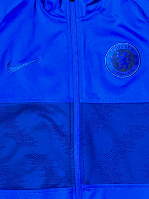 blue Nike Fc Chelsea trackjacket {S}