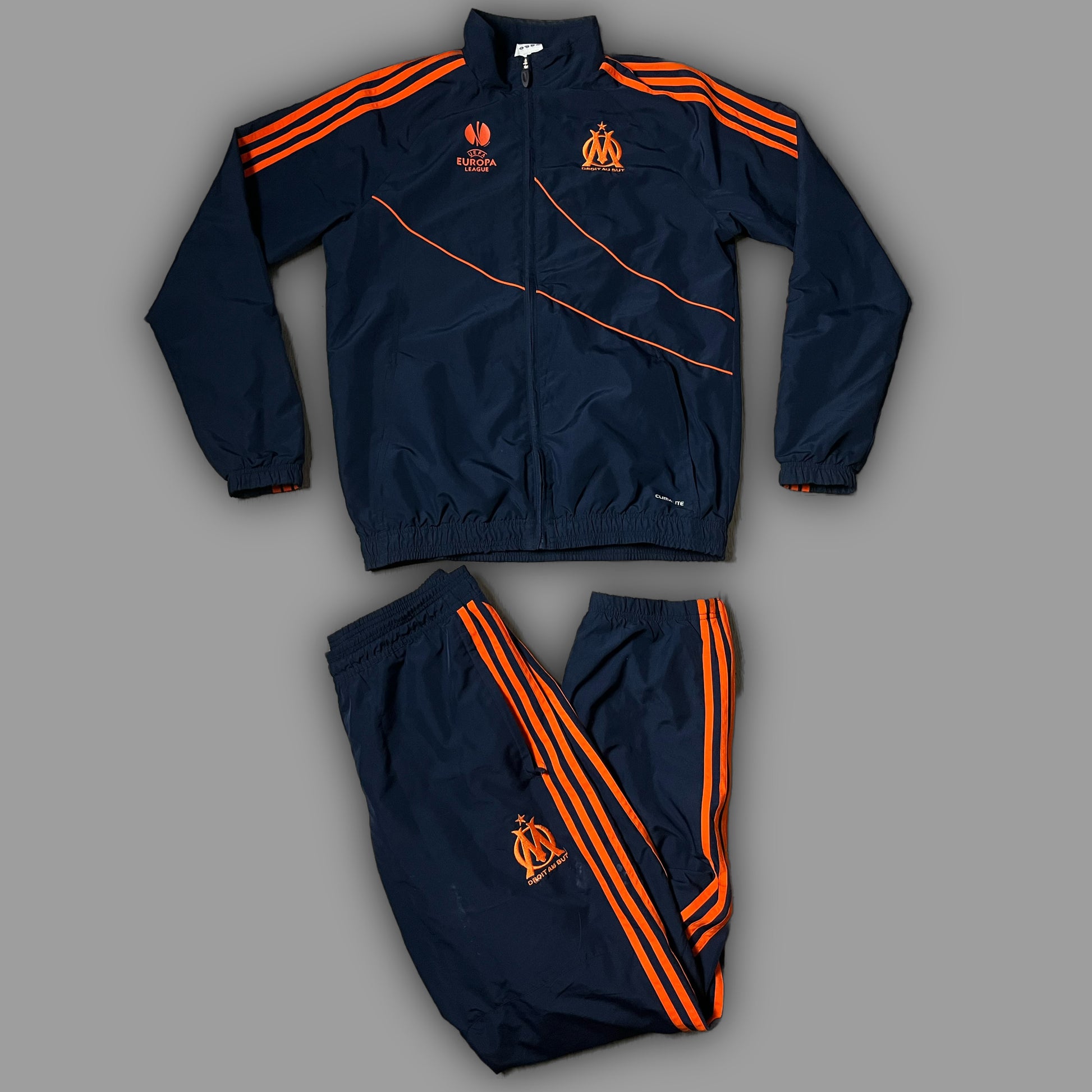 vintage Adidas Olympique Marseille tracksuit {L}