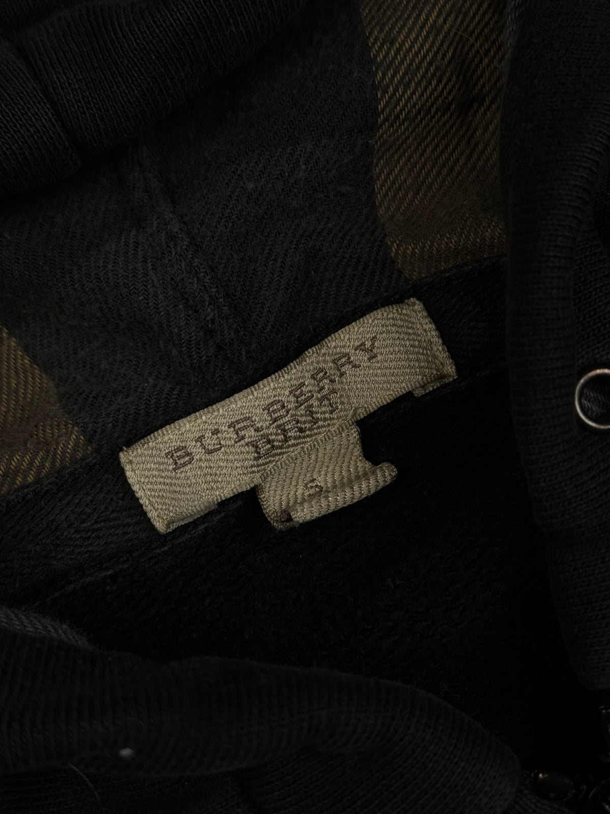 vintage Burberry sweatjacket {S}