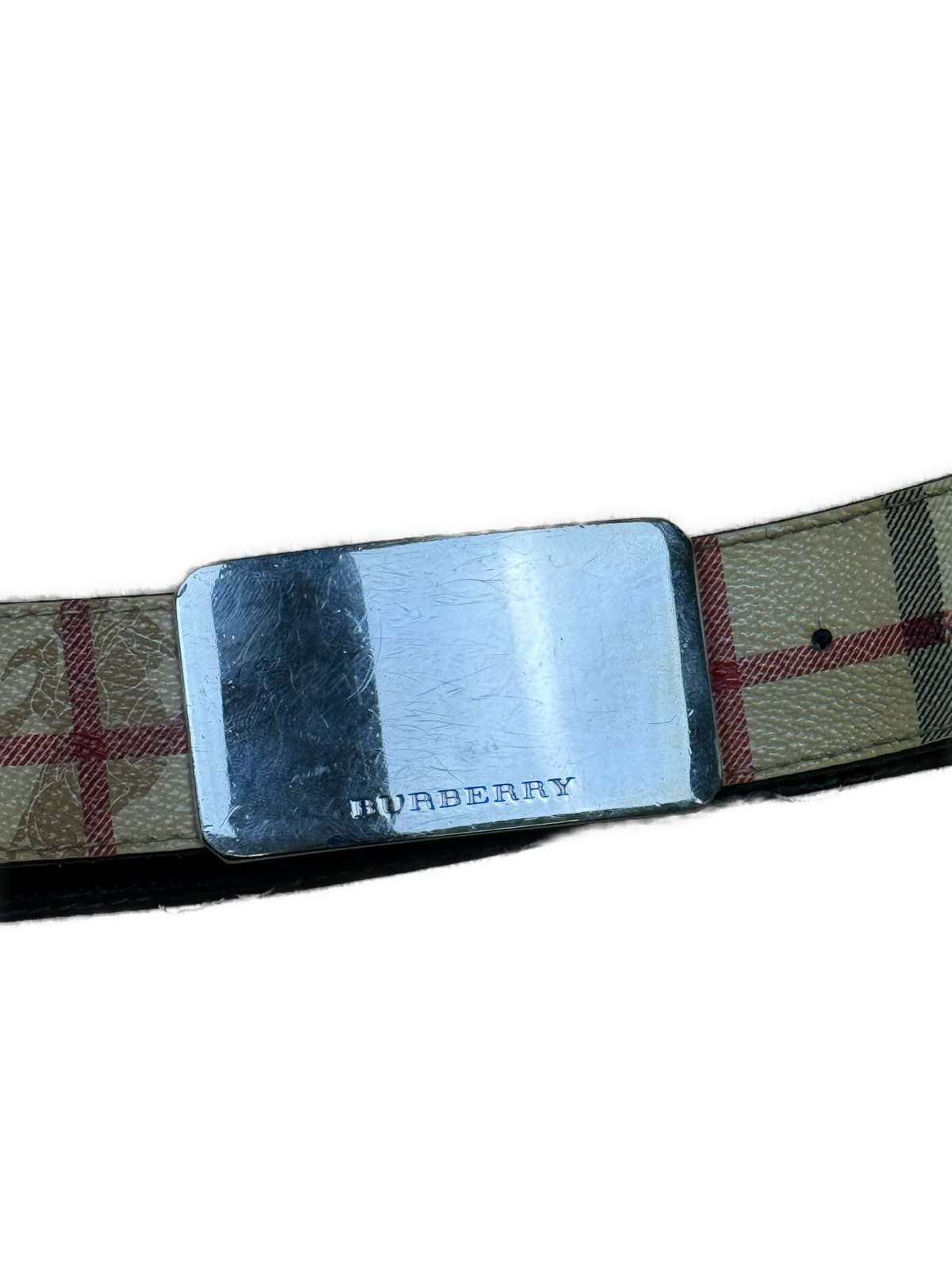 vintage Burberry belt