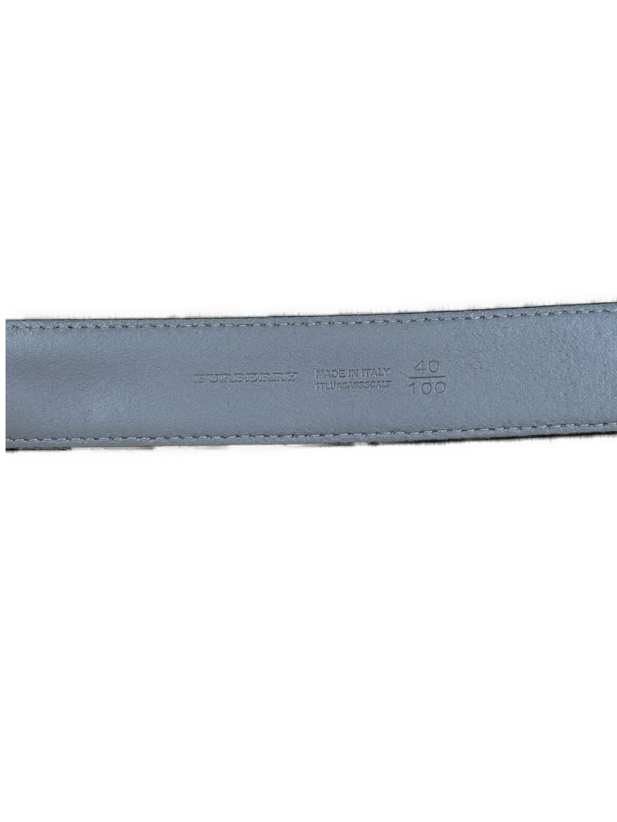 vintage Burberry belt