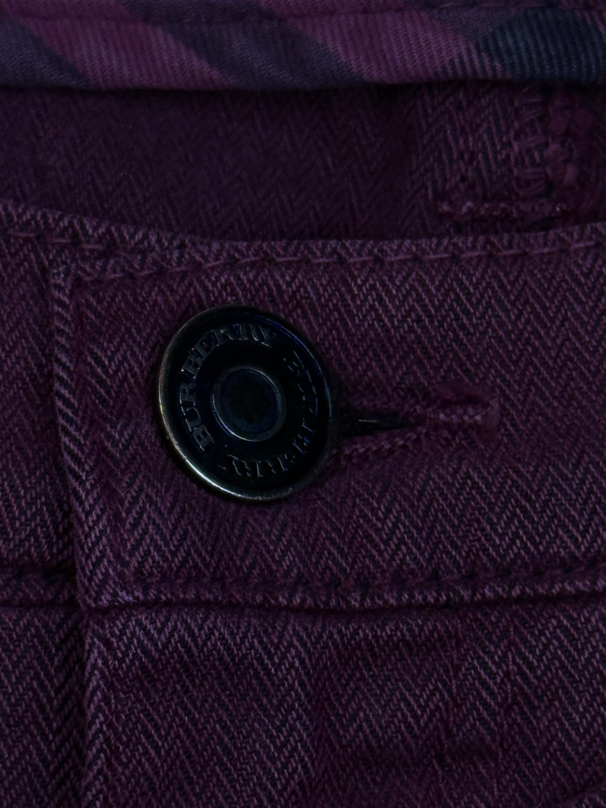 vintage Burberry jeans {S}