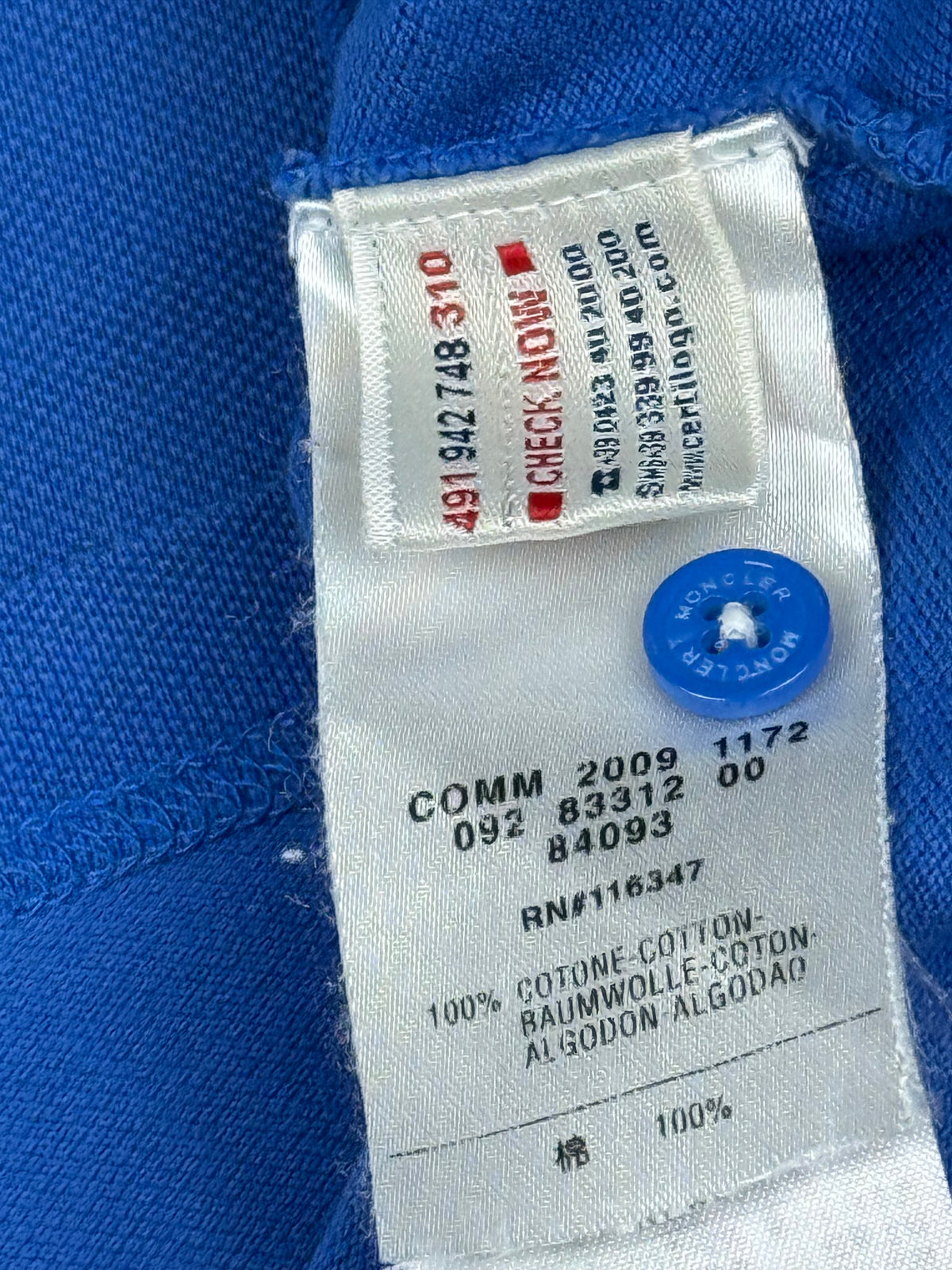 vintage Moncler polo