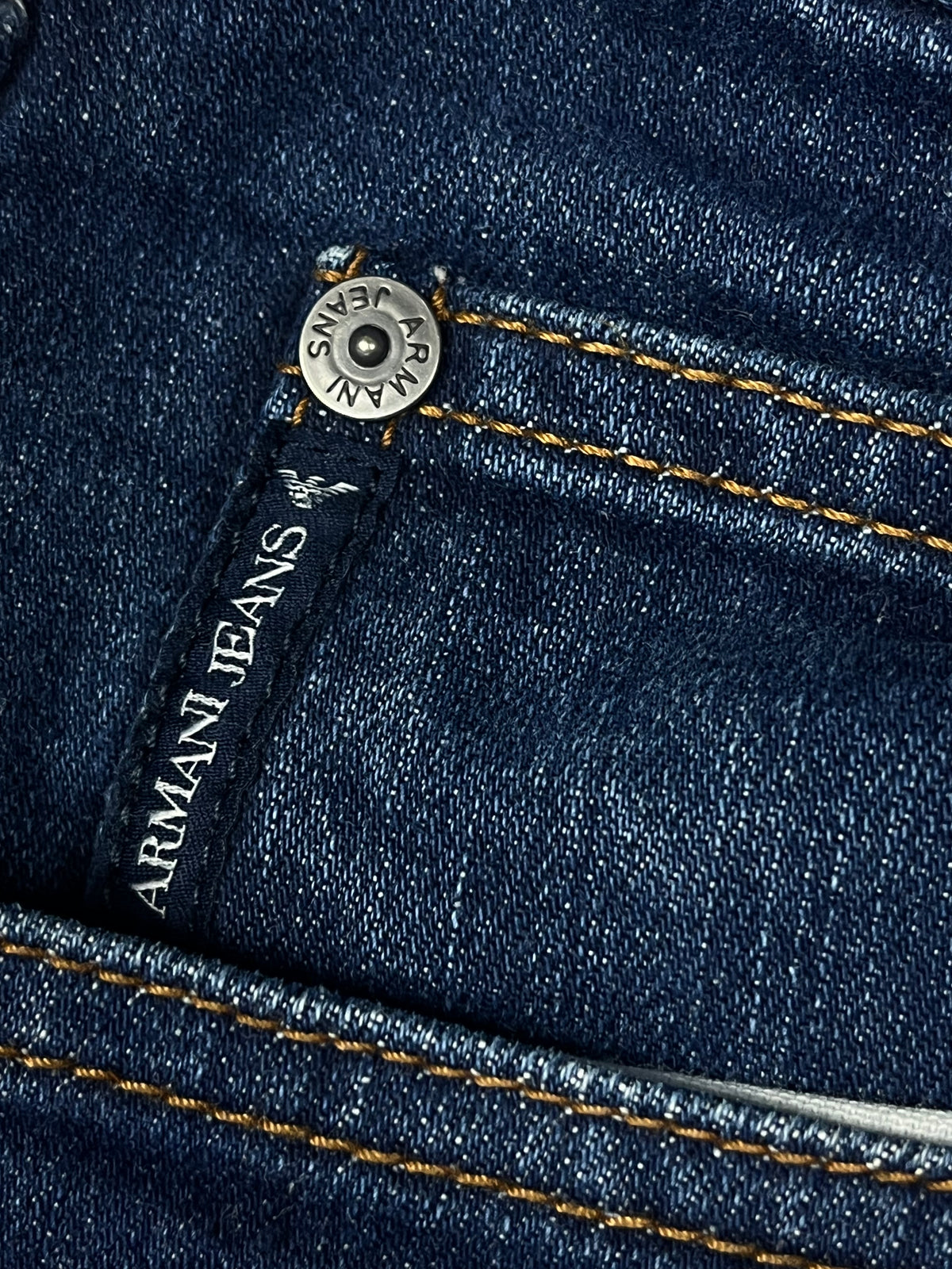 vintage Armani jeans {M}