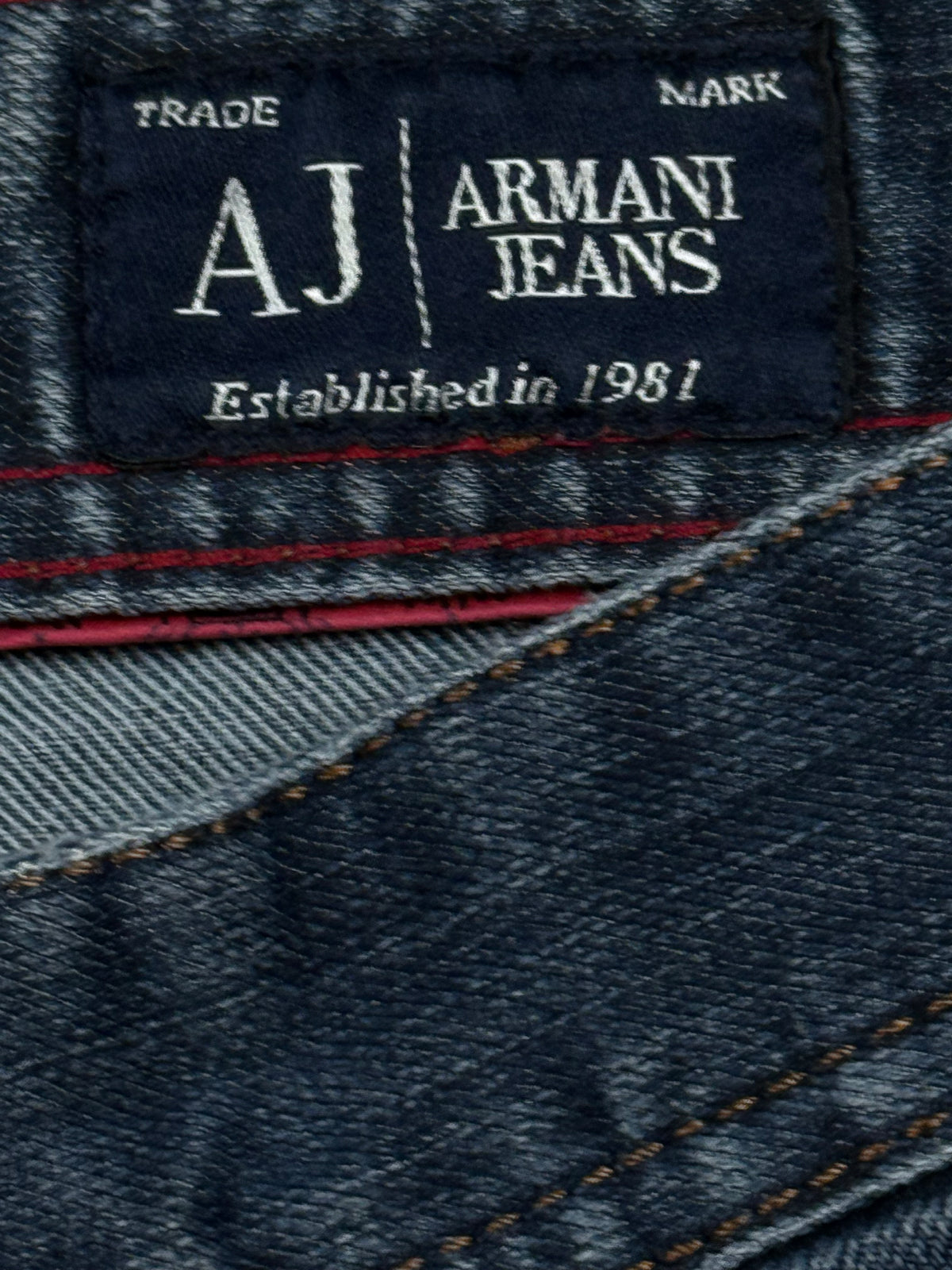 vintage Armani jeans