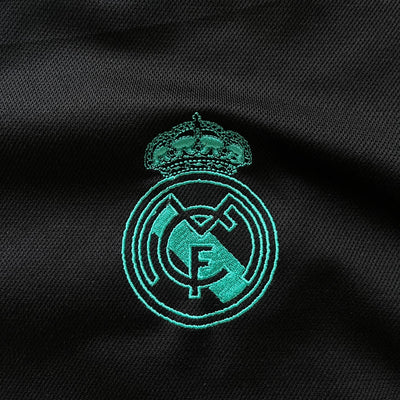black Adidas Real Madrid 2017-2018 away jersey {XXL}