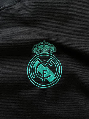 black Adidas Real Madrid 2017-2018 away jersey {XXL}