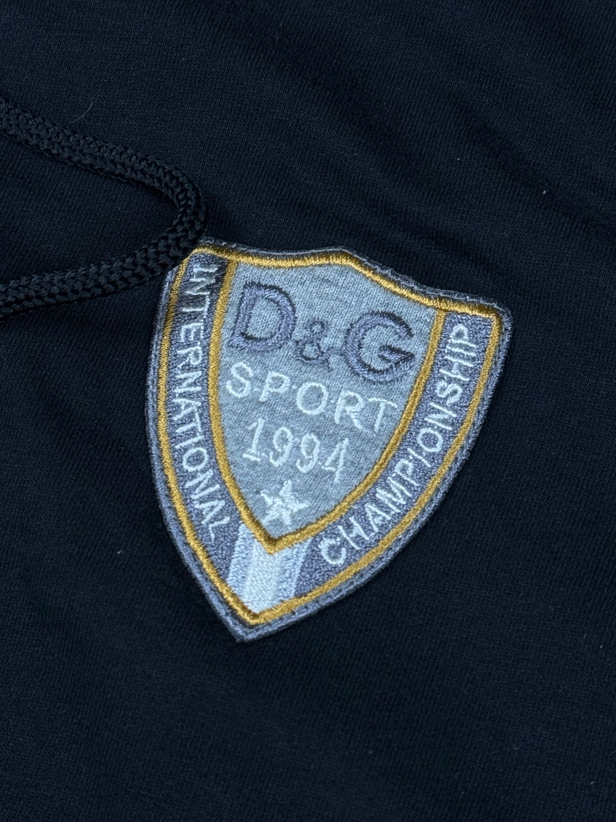 vintage Dolce & Gabbana sweatjacket {XL}
