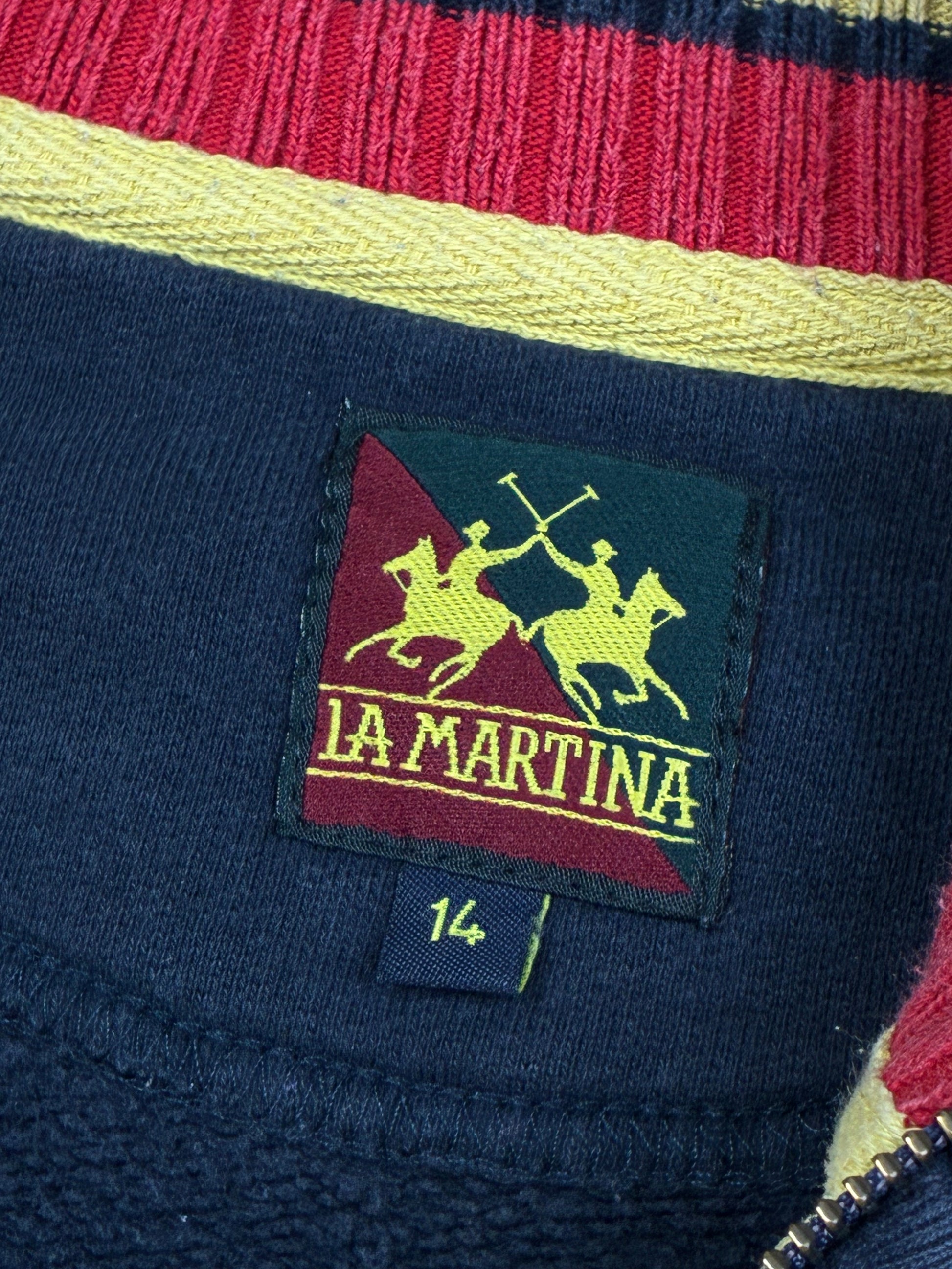 vintage La Martina sweatjacket {S}