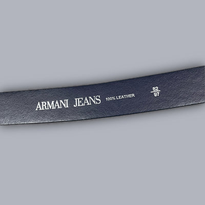 vintage Armani Jeans belt