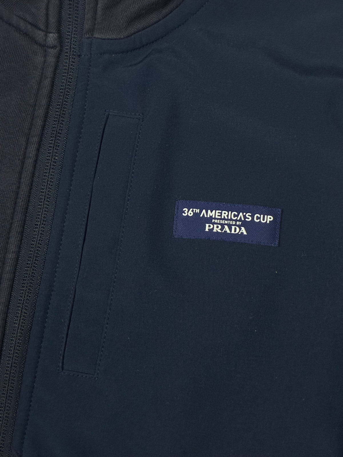 vintage Prada 36th Americas Cup x North Sails sweatjacket {S}