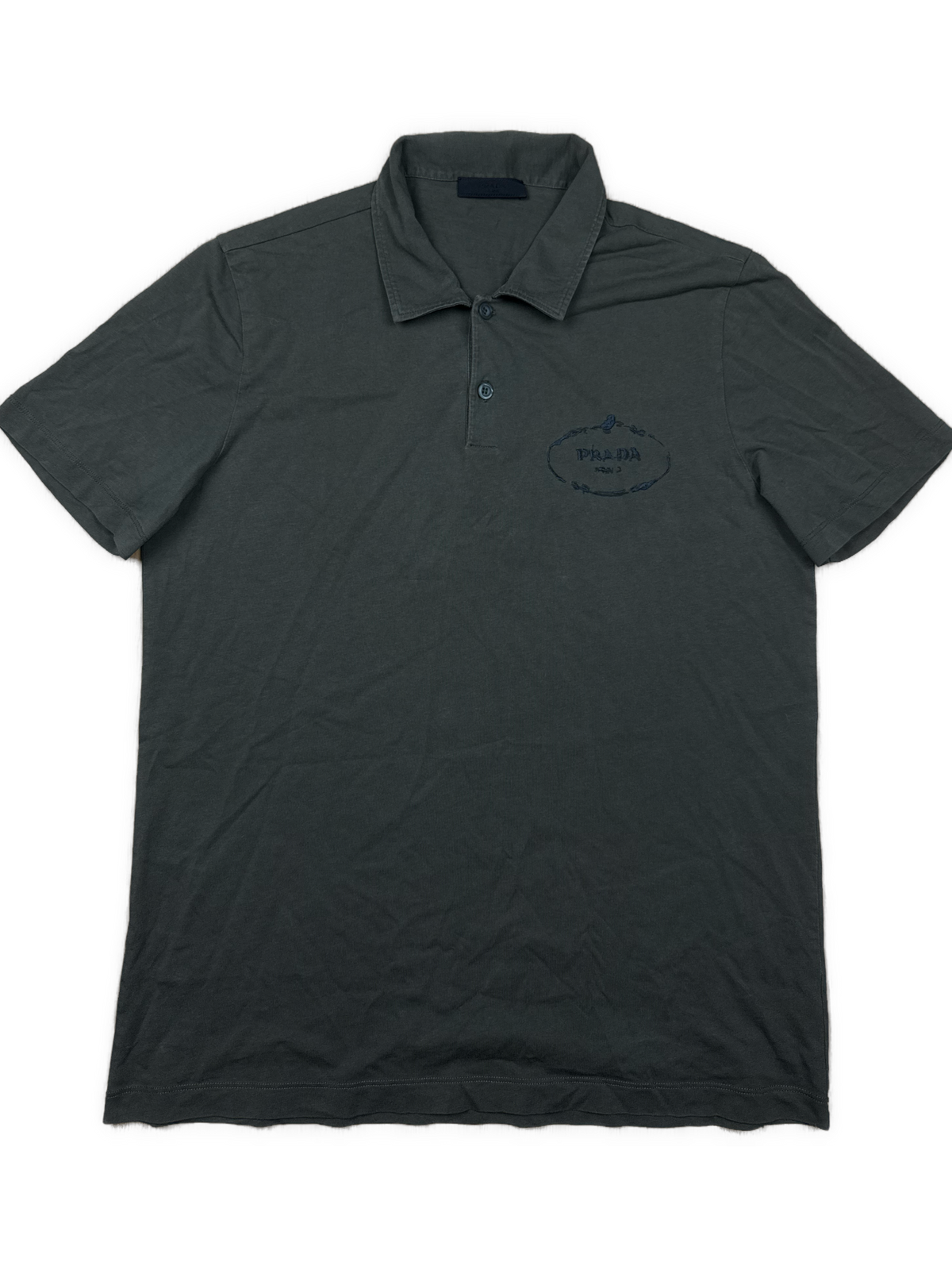 khaki Prada polo