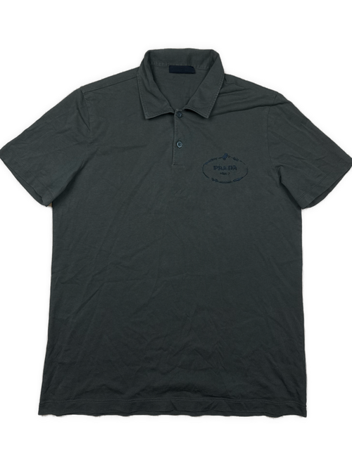 khaki Prada polo