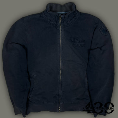 vintage Blauer sweatjacket {M}