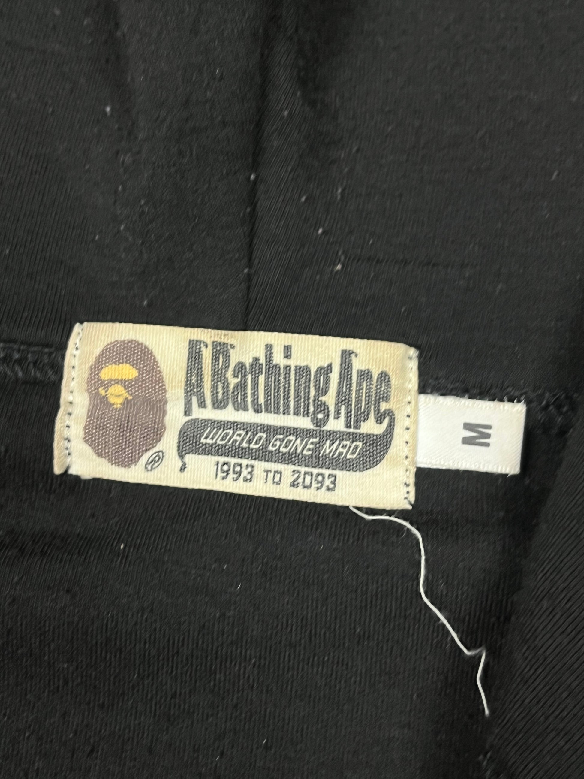 vintage BAPE a bathing ape full zip sweatjacket {M}