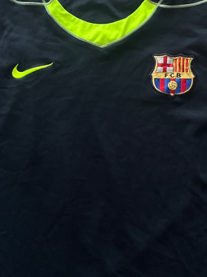 vintage Nike Fc Barcelona long trainingjersey {L}