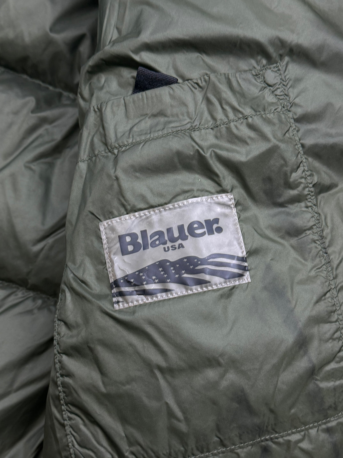 vintage Blauer winterjacket {XL}