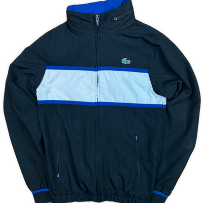 black Lacoste windbreaker {XS}