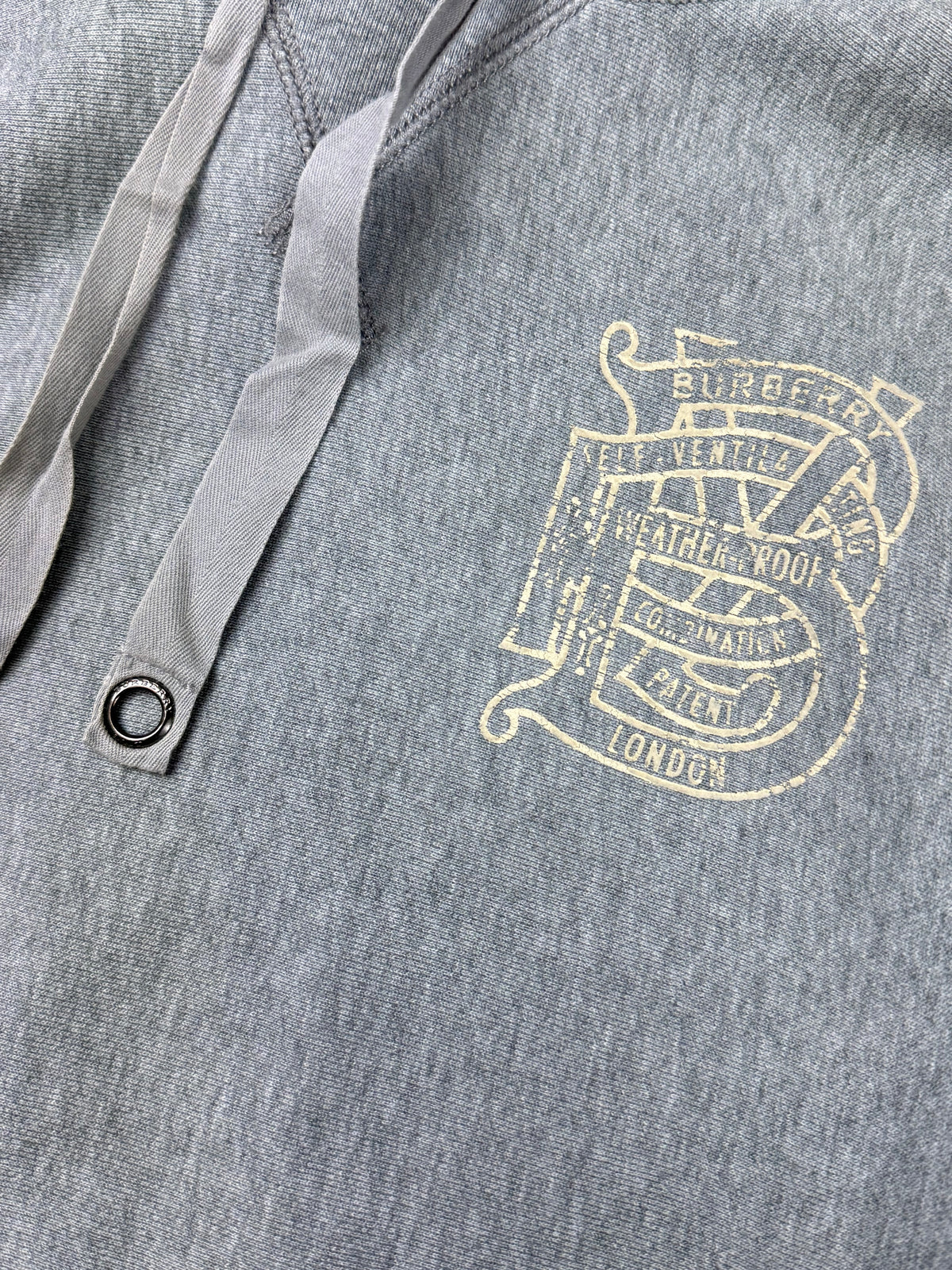 vintage Burberry hoodie {L}